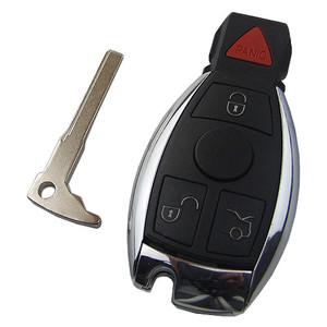 3+1 Button Mercedes Benz Remote Key with Key Blade Nistech E & E