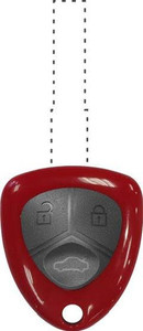 Xhorse NZ Universal Remote Key - XNFE00EN 3-Button Wireless (RED)