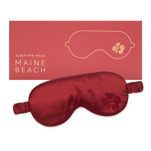 Sleep Eye Mask - Ruby