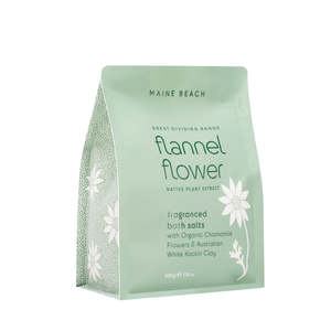 Flannel Flower Bath Salts Pouch 500g