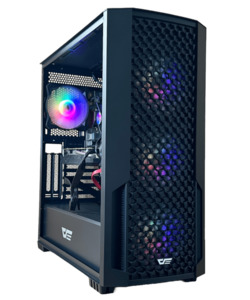 Black, i5, RX 590 ARGB Gaming PC