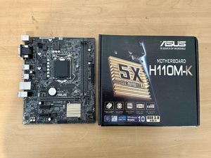 ASUS H110M-K LGA1151 Motherboard - H110 Intel Motherboard