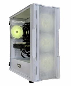 Refurbished Prebuilt Gaming PCs: White AMD Gaming PC