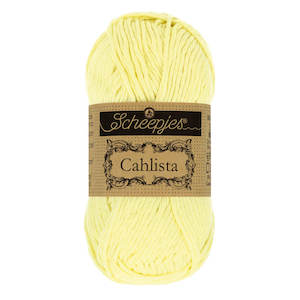 Scheepjes Cahlista: Scheepjes Cahlista - Lemon Chiffon