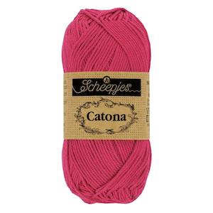 Non Sale Items: Scheepjes Catona - 413 - Cherry