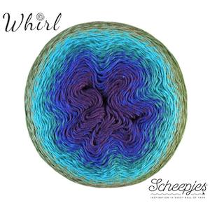 Scheepjes Whirl: Scheepjes Whirl - Blackberry Mint Chip