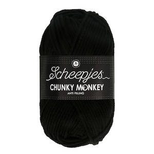 Scheepjes Chunky Monkey: Scheepjes Chunky Monkey - 1002 - Black