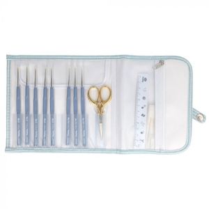 Tulip Etimo Crochet Hook Set Steel Premium Gold