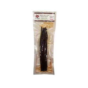 Premium Vanilla Pods: Premium Vanilla Pods - Grade A Plus (16-18cm) 50g