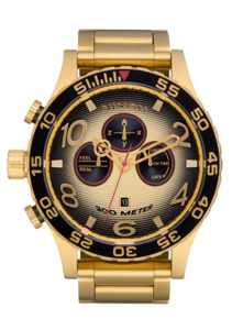 Mens Watches: 51-30 Chrono - 4th Dim Gold / Black