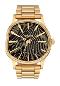 Mens Watches: Sentry Wobble - 4th Dim Gold / Black