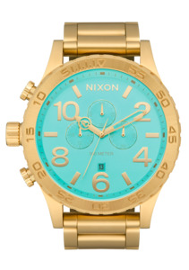 51-30 Chrono - Gold / Turquoise / Gold