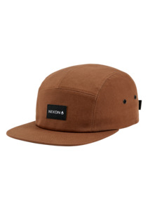 Mikey 5 Panel Hat - Brown