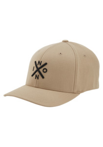 Clothing And Accessories: Exchange Flexfit Hat - Khaki / Black