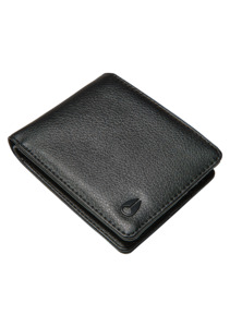 Clothing And Accessories: Pass Vegan Leather Wallet - Black