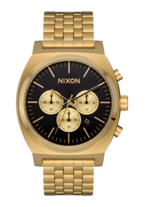 Womens Watches: Time Teller Chrono - Gold / Black / Gold