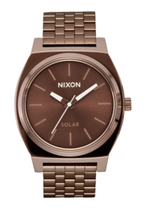 Mens Best Selling Watches: Time Teller Solar - Chocolate / Cappuccino