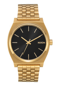 Mens Best Selling Watches: Time Teller - All Gold / Black Sunray