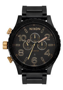 51-30 Chrono - Matte Black / Gold