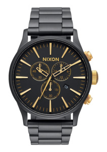 Sentry Chrono - Matte Black / Gold