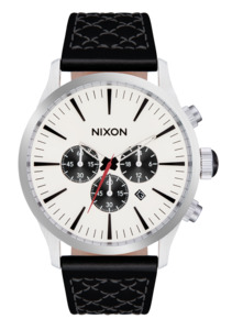 Sentry Chrono Leather - Chrome / Cloud Sunray / Black