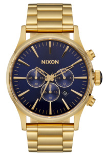Sentry Chrono - Gold / Blue Sunray