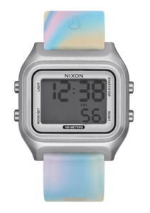 Mens Digital Watches: Ripper - Silver / Pastel Swirl