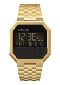 Mens Digital Watches: Re-Run - All Gold