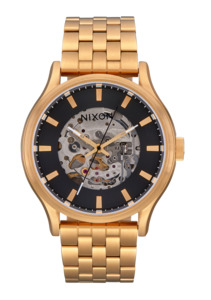 Mens Automatic Watches: Spectra - Black / Gold