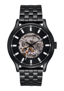 Mens Automatic Watches: Spectra - Black / Black