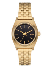 Gifts For Her Under 250: Small Time Teller - Gold / Black / Gold