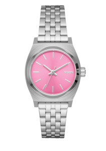 Gifts For Her Under 250: Small Time Teller - Silver / Pink