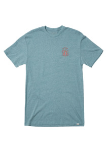 Sale: Temple T-Shirt - Heather Pacific