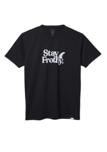 Gifts Under 100: Stay Frothy Repreve® T-Shirt - Black / White