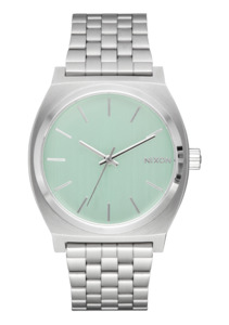 Gifts For Him Under 250: Time Teller - Silver / Pistachio