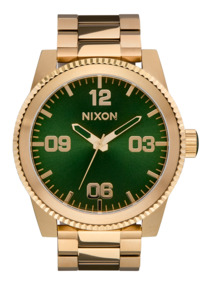 Corporal Stainless Steel - All Gold / Green Sunray