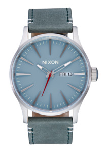 Sentry Leather - Silver /Dusty Blue / Dk Forest
