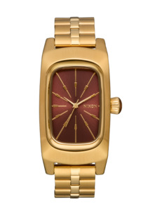 Womens Watches: Frankie - Mid Century / Gold / Cognac