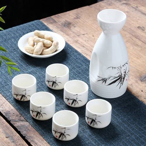 Products: NJK生活達人 線上購物中心 陶瓷清酒套装(竹) Sake Set (Bamboo),陶瓷清酒套裝(竹) Sake Set (Bamboo),Sake Set (Bamboo) 全紐最大華人線上購物中心 New Zealand