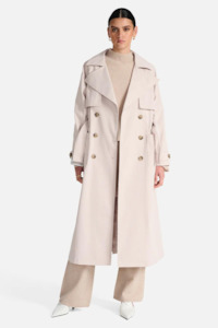 Carrie Trench Coat | Turtle Dove