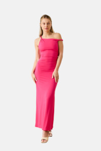 Caitlin Crisp: Twister Tank Dress | Hot Pink