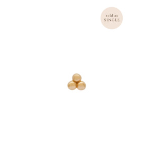 S Kin Studio Jewellery: S-kin Studio Trinity Single Stud