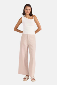 Staple The Label: Sadie Knit Singlet | White