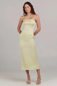 Sinead Midi Dress | Lemon