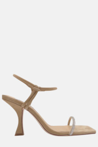 Footwear: Kolt Heel | Tan Suede