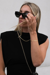 Saint Valentine: Serpentine Bracelet | Gold