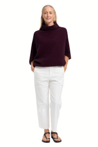 Air Cape Sweater | Beetroot