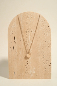 Under 50: Double Pendant Gold Necklace