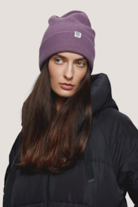 MSCH Galine Rachelle Icon Beanie | Black Plum