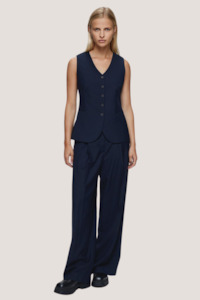 MSCHMaelynn High Waisted Pants Stripe